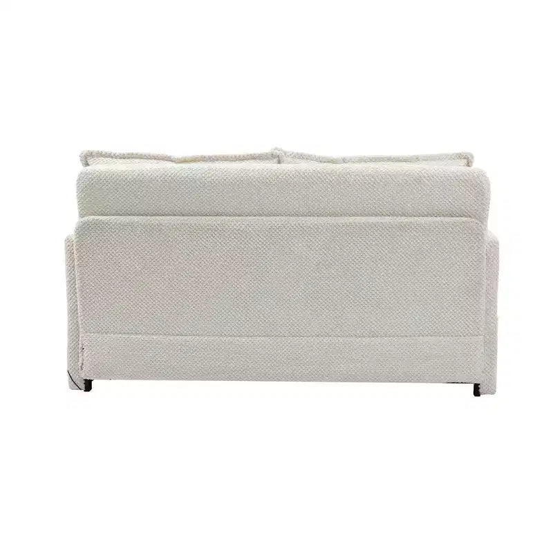 59.5/73.6W Pull Out Sofa Bed, Corduroy Convertible Sleeper Sofa Couch with Side Storage & USB Charging Station - ModernLuxe
